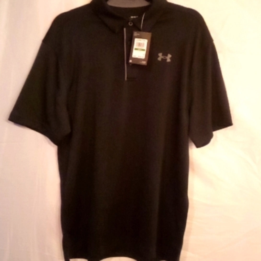 Under Armour Tech Polo Black Size L